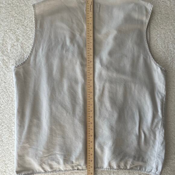 Bugle Boy Originals Utility Vest | Large | Sand Beige (90s) - Picture 8 of 9